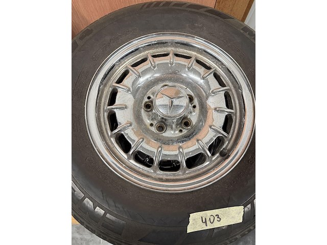 4 complete banden mercedes sl - afbeelding 2 van  3