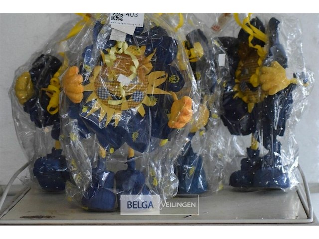 ±4 deco zonnebloem mannen - afbeelding 1 van  3