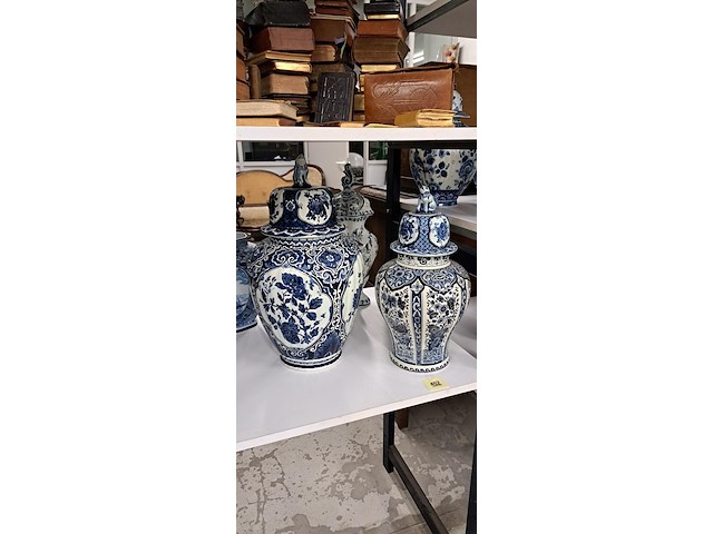 4 delftse vazen - afbeelding 2 van  2