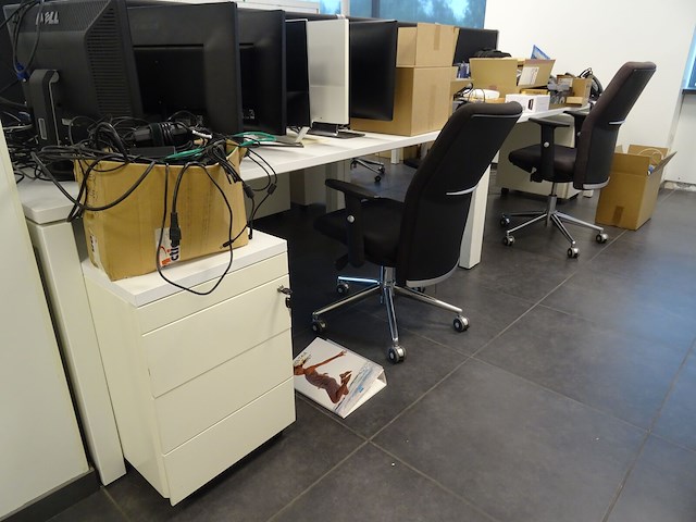 4-delig bureaueiland - afbeelding 6 van  6