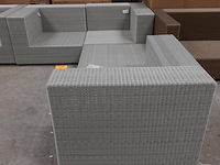 4-delig wicker hoeksalon manutti - afbeelding 2 van  3