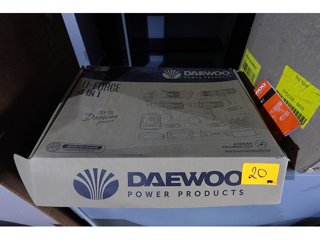 4-delige accu set daewoo - afbeelding 3 van  3