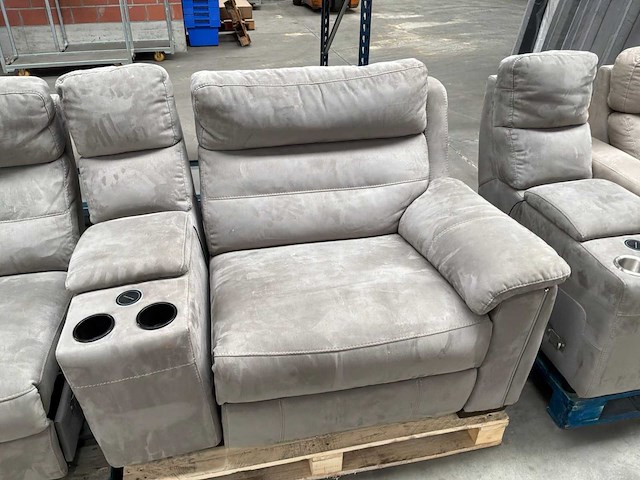 4-delige bioscoopfauteuil - afbeelding 3 van  5