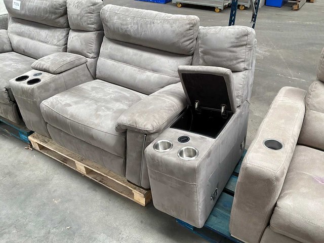 4-delige bioscoopfauteuil - afbeelding 4 van  5