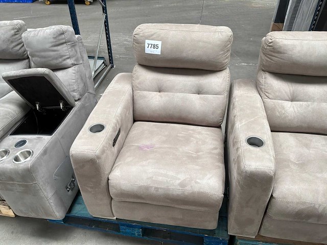 4-delige bioscoopfauteuil - afbeelding 2 van  8