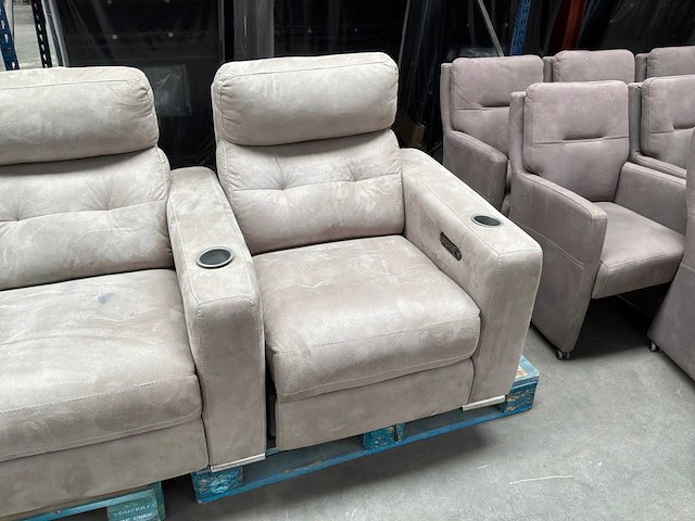 4-delige bioscoopfauteuil - afbeelding 6 van  8