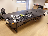 4-delige verrijdbare vergadertafel - afbeelding 2 van  4
