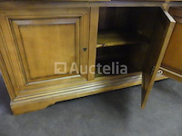 4-deurs 4-lades kast van vrolijk hout - afbeelding 1 van  6