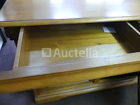 4-deurs 4-lades kast van vrolijk hout - afbeelding 2 van  6