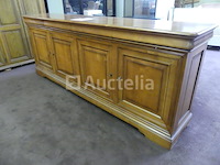 4-deurs 4-lades kast van vrolijk hout - afbeelding 4 van  6