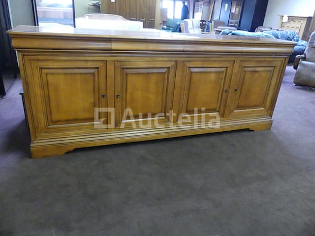 4-deurs 4-lades kast van vrolijk hout - afbeelding 6 van  6