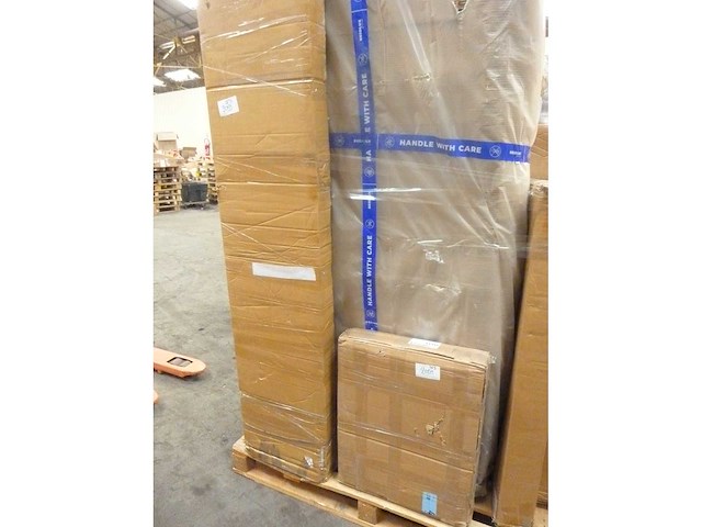 4-deurs dressoir cream, gold - afbeelding 8 van  8