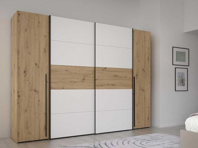 4-deurs garderobe 270 cm - afbeelding 1 van  10