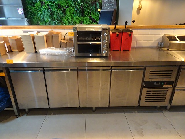 4-deurs inox koeltoog ggm gastro - afbeelding 1 van  3