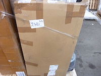 4-deurs kast in - takpatroon in meerkleurige afwerking - afbeelding 2 van  11