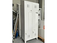 4-deurs lockerkast (2x) - afbeelding 2 van  5