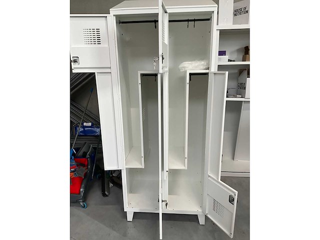 4-deurs lockerkast (2x) - afbeelding 4 van  5