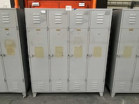 4-deurs lockerkast (3x) - afbeelding 1 van  2