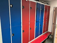 4-deurs lockerkast (8x) - afbeelding 2 van  6