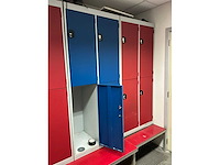 4-deurs lockerkast (8x) - afbeelding 3 van  6