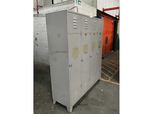 4-deurs lockerkast - afbeelding 2 van  3