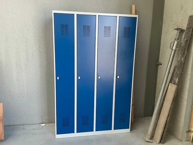 4-deurs lockerkast - afbeelding 1 van  3