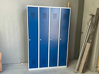 4-deurs lockerkast