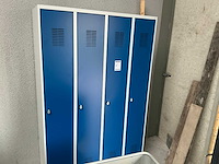 4-deurs lockerkast - afbeelding 2 van  3