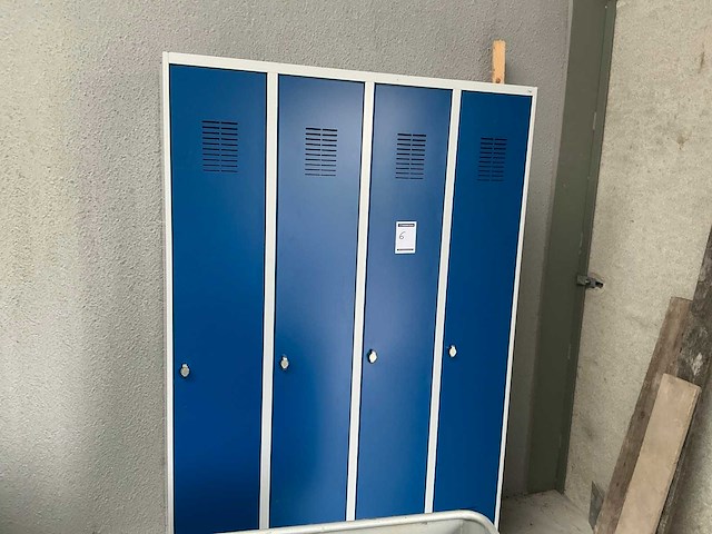 4-deurs lockerkast - afbeelding 3 van  3