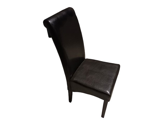 4 dinnerstoelen kunstleder lange rok - afbeelding 1 van  1
