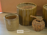 4 div bloempotten - afbeelding 2 van  3