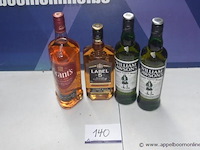 4 div flessen whiskey, wo william lawson's - afbeelding 1 van  1