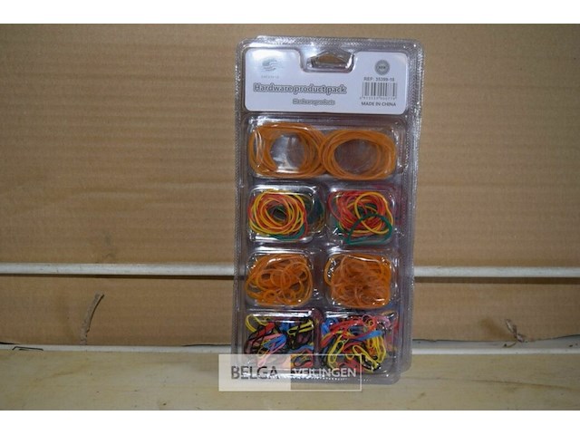 4 div. soorten elastieken - afbeelding 1 van  3