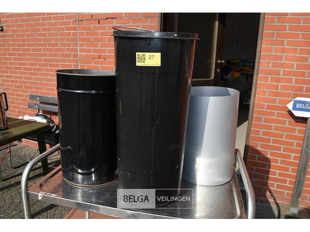 4 div vuilnisbakjes - afbeelding 1 van  3