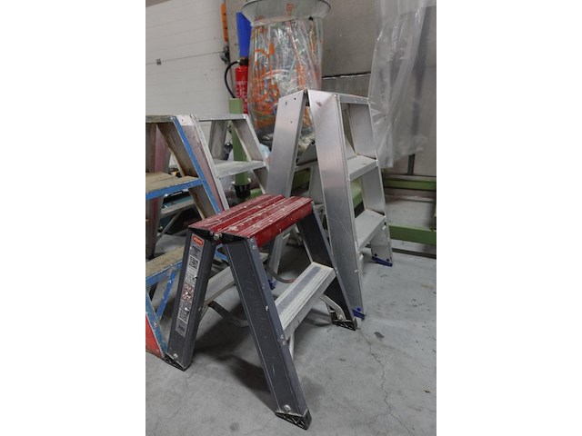 4 diverse alu ladders - afbeelding 3 van  4