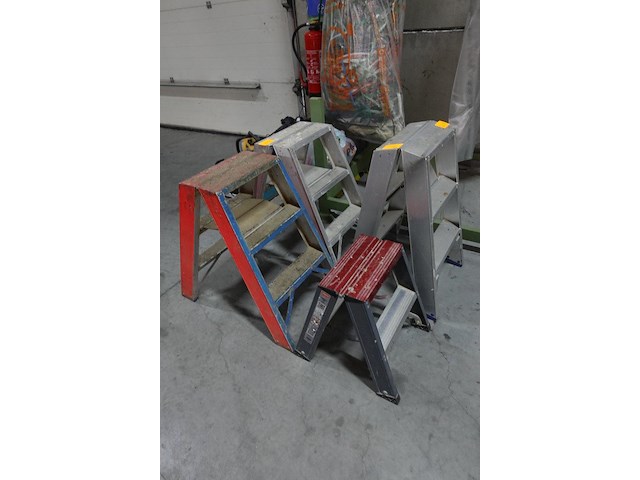 4 diverse alu ladders - afbeelding 4 van  4