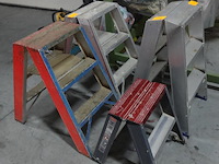 4 diverse alu ladders - afbeelding 4 van  4
