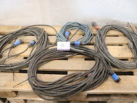 4 diverse elektrakabels