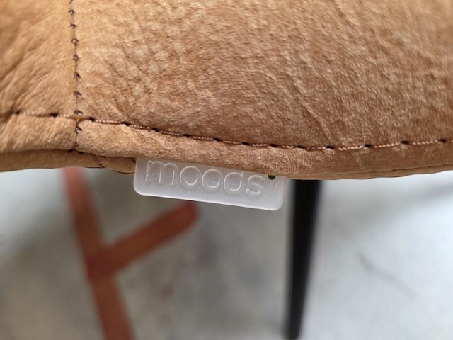 4 diverse lederen eetkamerstoelen mats mobitec - afbeelding 4 van  16