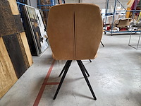 4 diverse lederen eetkamerstoelen mats mobitec - afbeelding 5 van  16