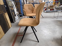 4 diverse lederen eetkamerstoelen mats mobitec - afbeelding 6 van  16