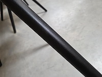 4 diverse lederen eetkamerstoelen mats mobitec - afbeelding 8 van  16