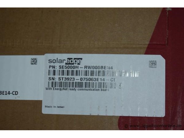 4 diverse omvormers, solaredge, wo. se5000h-rw000ben4 en se2200h-rw000ben4, werking niet gekend - afbeelding 3 van  4