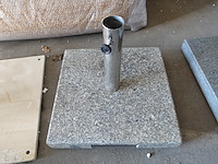 4 diverse parasolvoeten - afbeelding 4 van  5