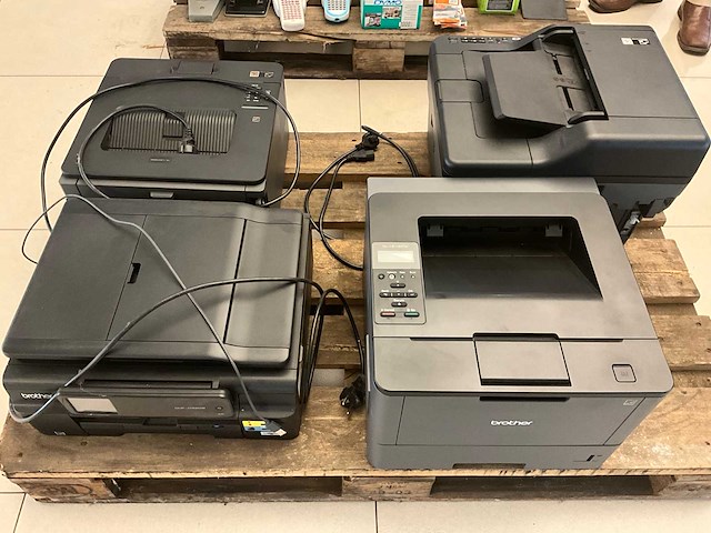4 diverse printers - afbeelding 1 van  7