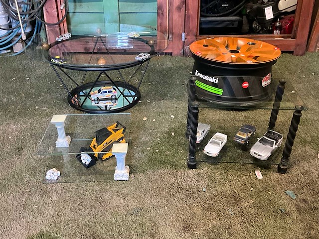 4 diverse salontafels - afbeelding 3 van  11