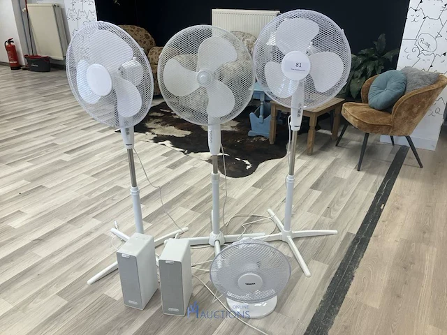 4 diverse ventilatoren - afbeelding 1 van  6