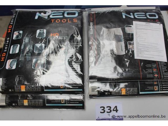 4 diverse werkbroeken m50/52 - afbeelding 1 van  3