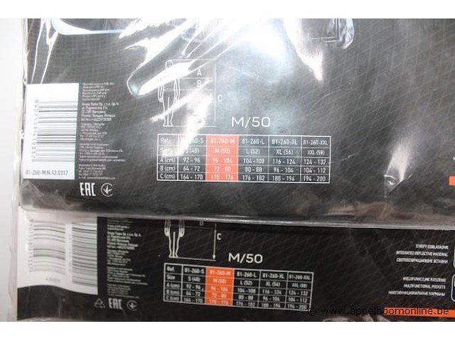 4 diverse werkbroeken m50/58 - afbeelding 2 van  3