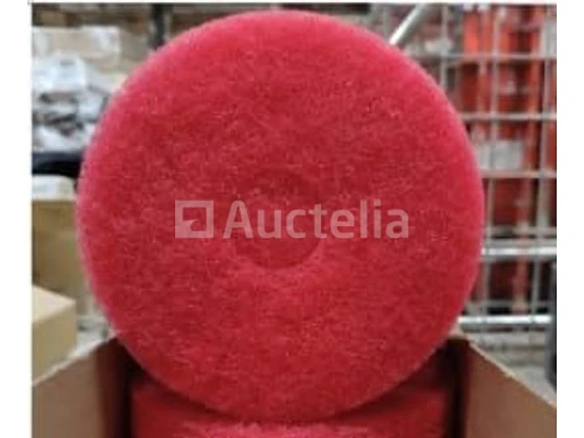 4 dozen - red spray buff 10" schijven (ø 254 mm / 25 cm) - 20 stuks - afbeelding 3 van  5